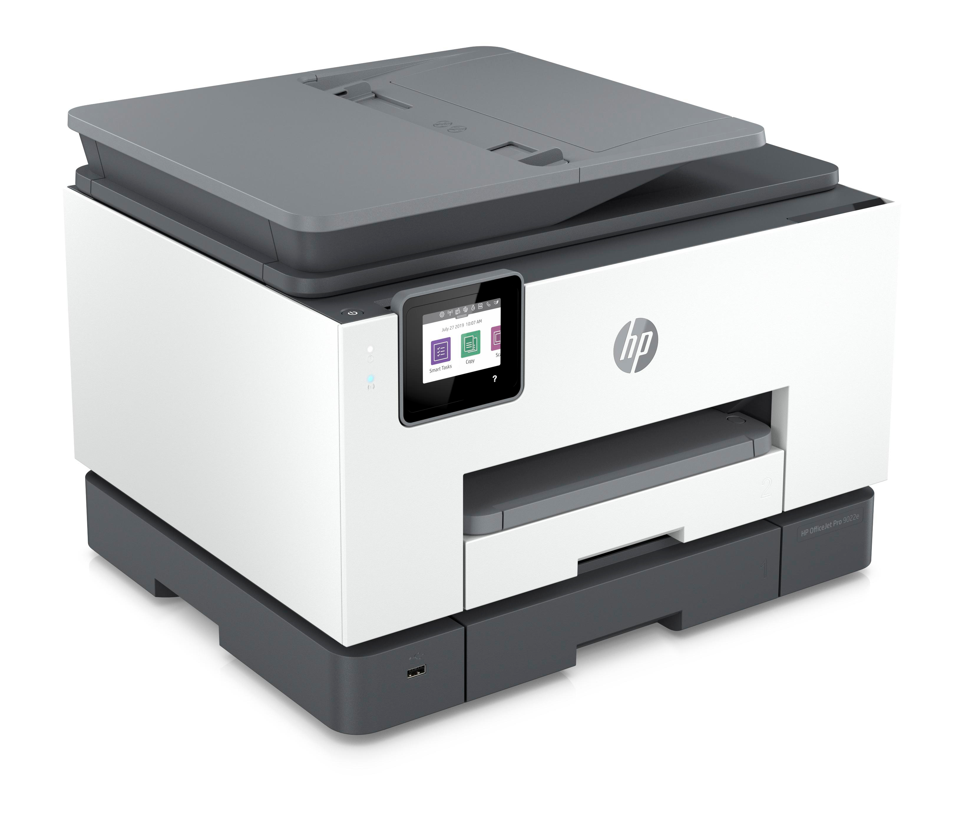 HP OfficeJet Pro 9022e (Instant Ink) WLAN Tintenstrahl Multifunktionsdrucker Netzwerkfähig