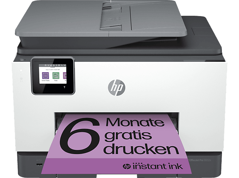 HP OfficeJet Pro 9022e (Instant Tintenstrahl Ink) Netzwerkfähig Multifunktionsdrucker WLAN