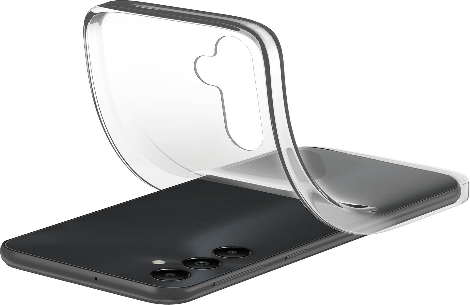 CELLULARLINE Soft Case voor Samsung Galaxy A25 Transparant afbeelding