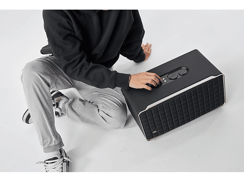 Thumbnail - JBL Authentics 500 Smart Home Lautsprecher, Schwarz