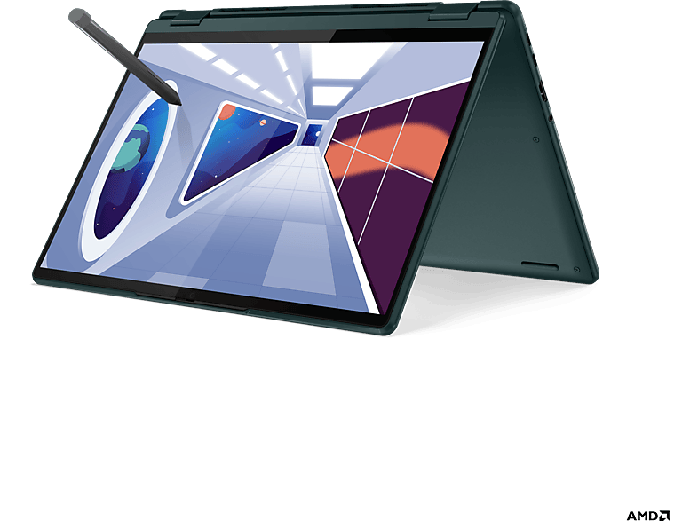 LENOVO Yoga 6/Ryzen 5 7530U/8 GB RAM/512 GB SSD/13.3"/Win 11/Laptop Deniz Mavisi 83B2006TTX_5