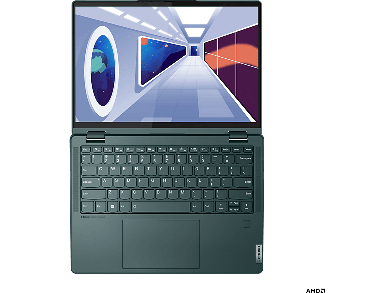 LENOVO Yoga 6/Ryzen 5 7530U/8 GB RAM/512 GB SSD/13.3"/Win 11/Laptop Deniz Mavisi 83B2006TTX_10