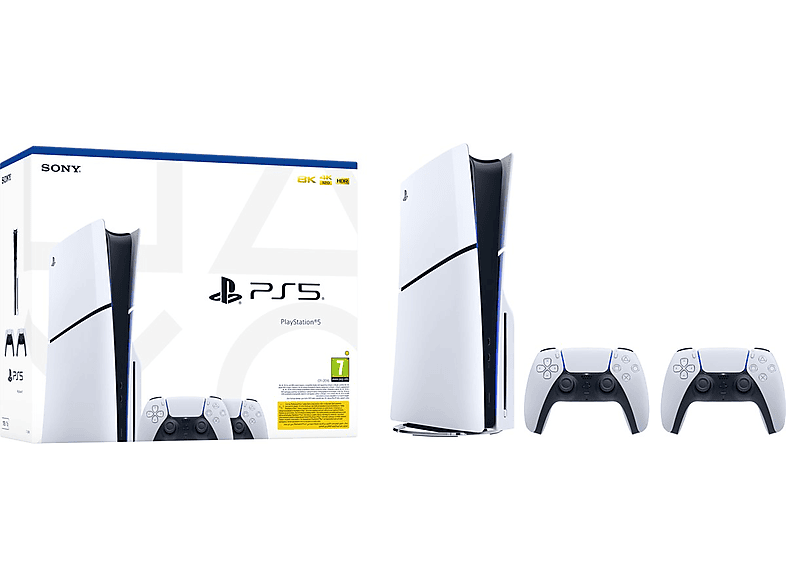 Playstation PS5 Slim 1 Tb + Manettes Dualsense (1006733616)