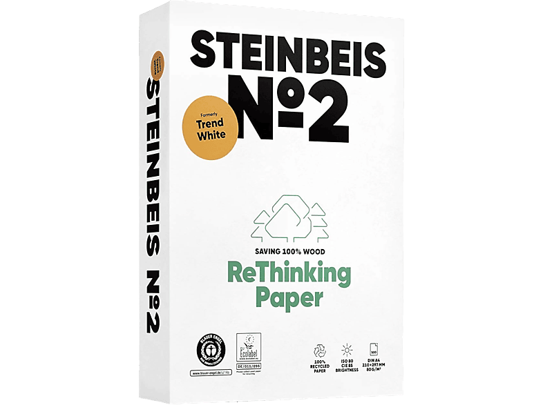 Steinbeis Kopierpapier No. 2 Trend White