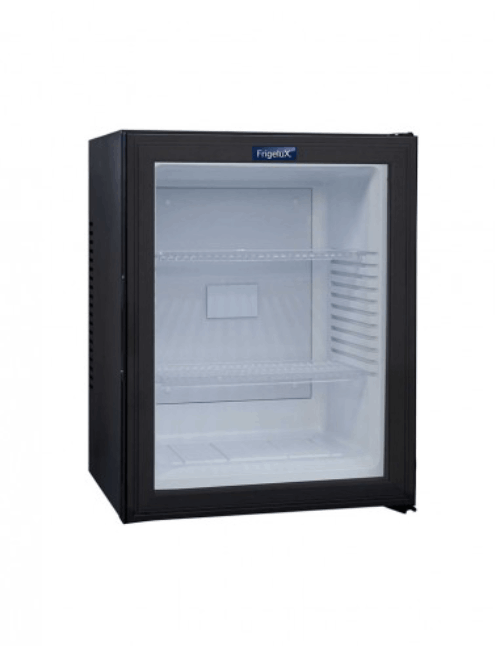 Frigorífico Table Top - Frigelux MB40V, Estático,  54.8 cm, 31 l, Puerta reversible, Negro
