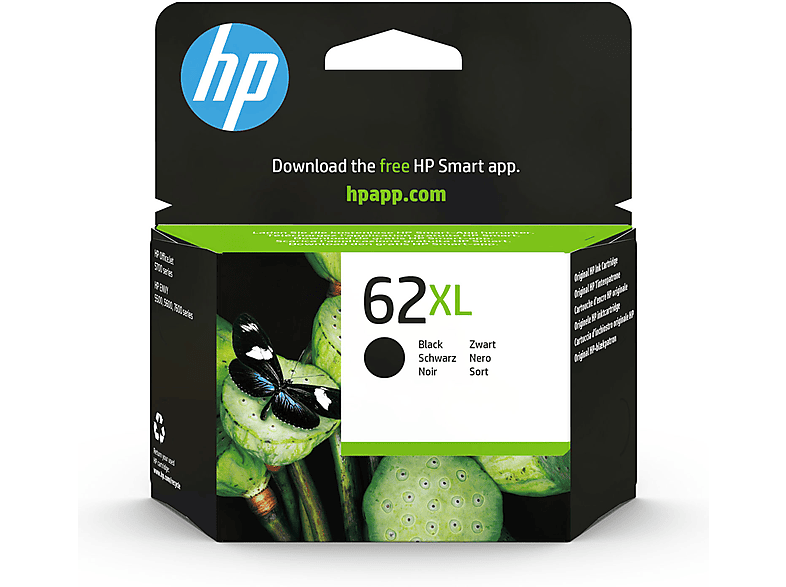 HP INK 62Xl Nero Cartuccia