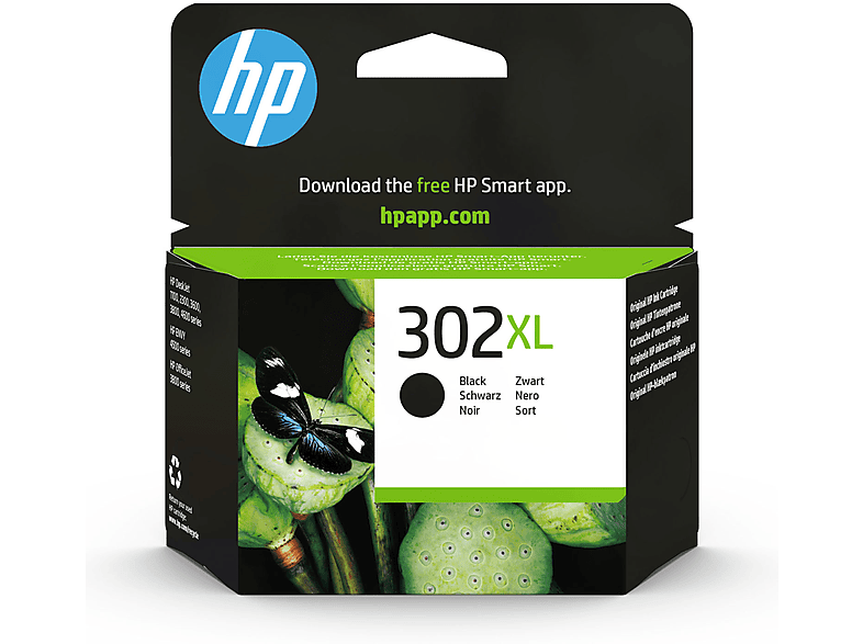 HP 302XL NERO (F6U68AE)