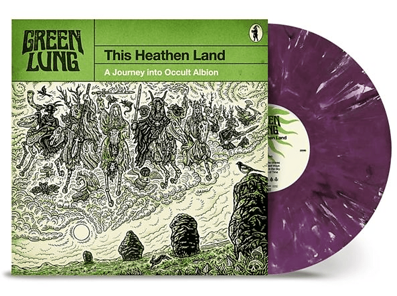 Green Heathen - Lung This - Violet (Vinyl) Marble) White Land(Transparent