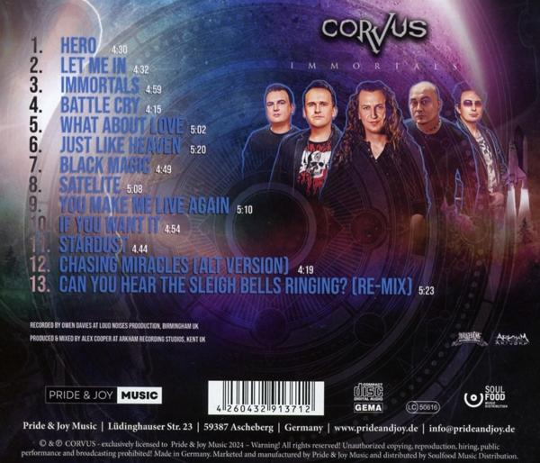 Corvus - Immortals - (CD)
