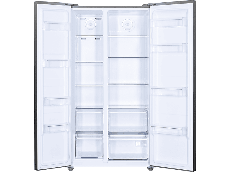 BEKO GNO5322XPN Side-by-Side (532 l, E, 1770 mm hoch, Edelstahl-Look)