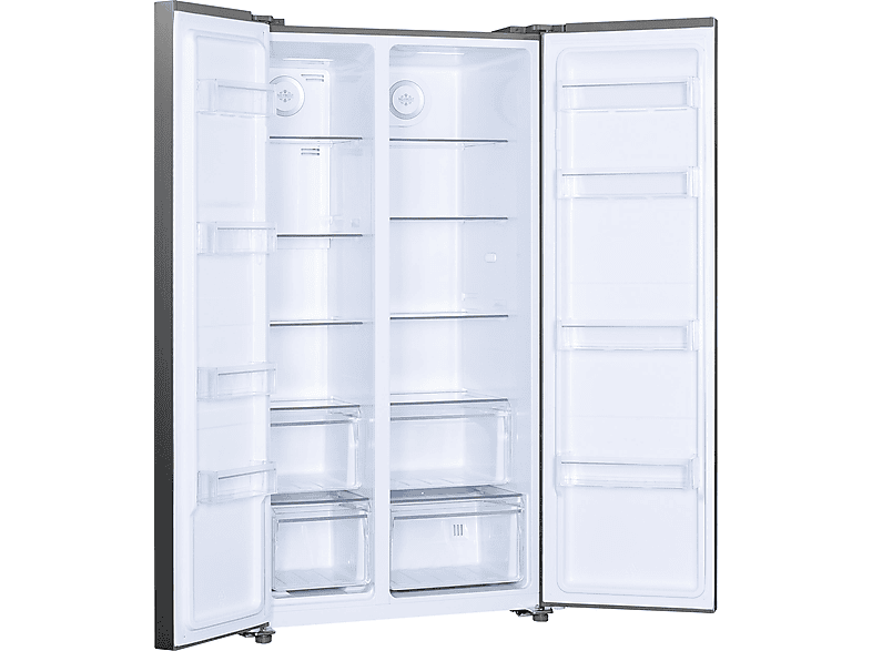 BEKO GNO5322XPN Side-by-Side (532 l, E, 1770 mm hoch, Edelstahl-Look)