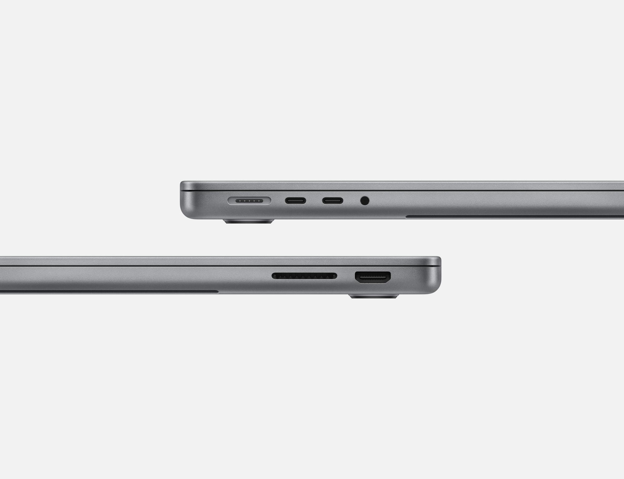 APPLE MacBook Pro (2023), Notebook, Grau Space RAM, 14 Display, Apple, macOS Zoll mit SSD, GB 16 Apple, GB M3, 512