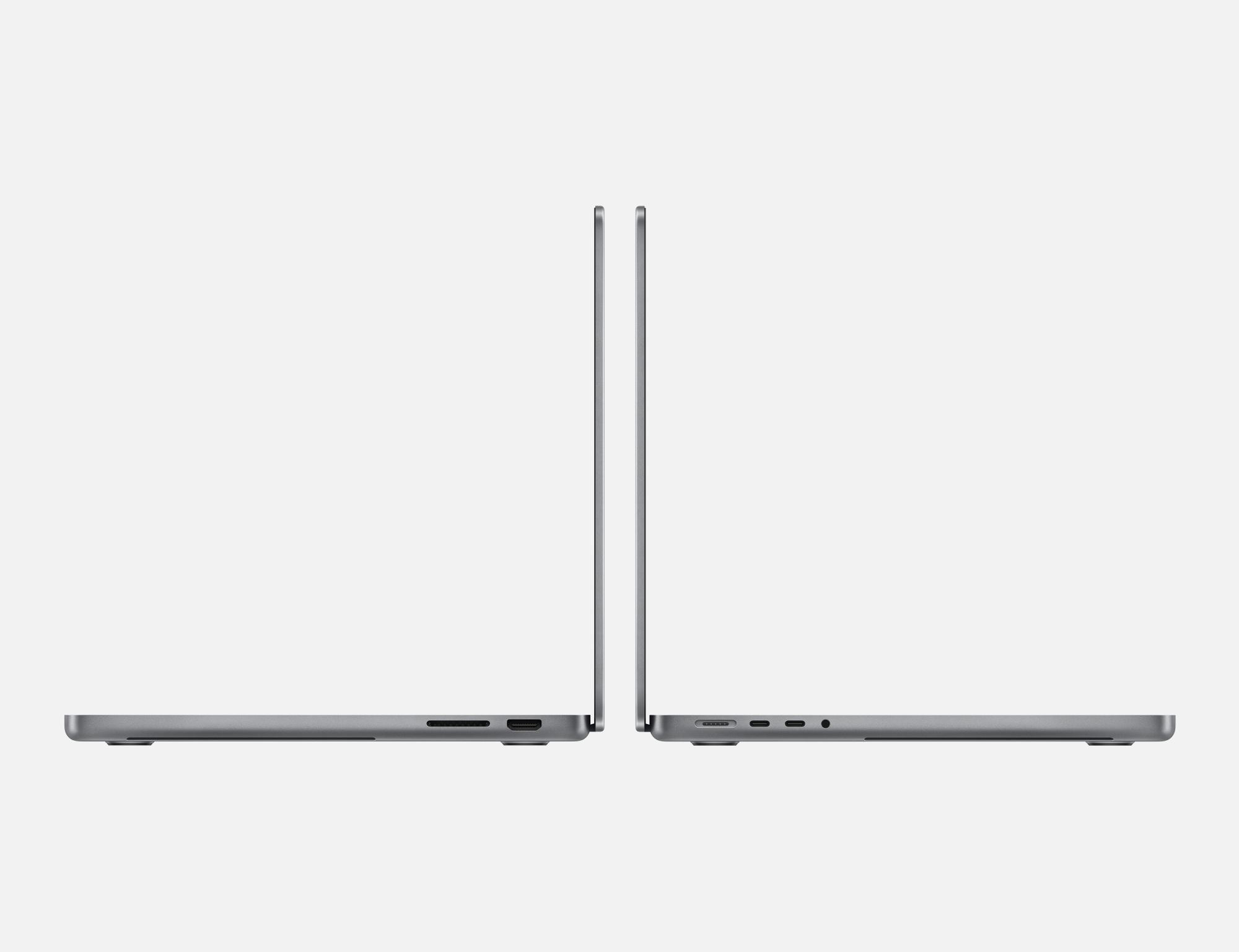 APPLE MacBook Pro GB 14 Grau Space GB macOS SSD, RAM, mit Apple, (2023), 16 Zoll Notebook, Display, 512 Apple, M3