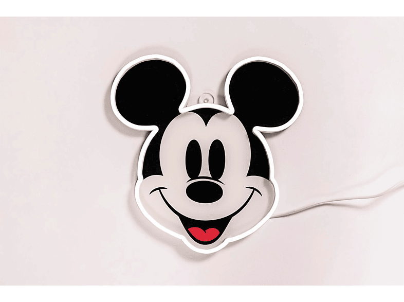 YELLOWPOP Disney Mickey Printed Face Wandleuchte Kunststoff Image