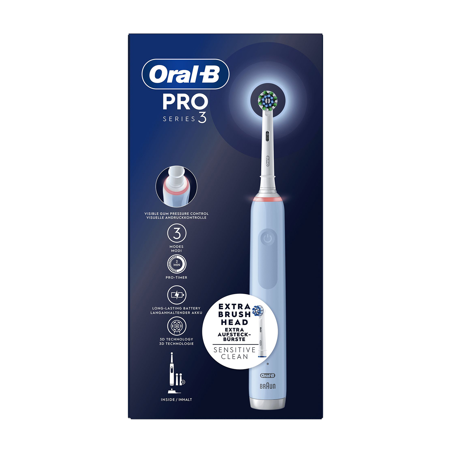 Spazzolino elettrico Oral-B Pro 3 3700