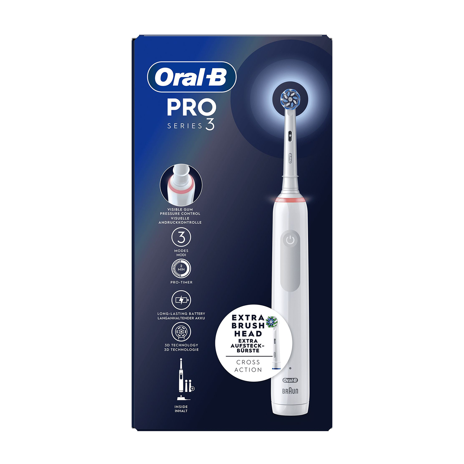 Spazzolino elettrico Oral-B Pro 3 3700