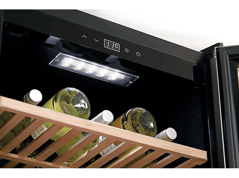 BARTSCHER 700131 2Z 126 FL Gewerbliche Weinkühlschrank (313 l EEK G, Schwarz)