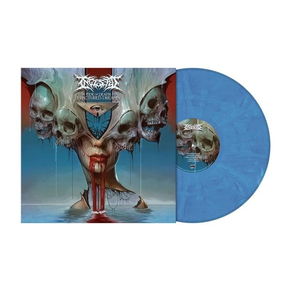 Ingested - The (blue Fractured marb) Tide - of Death (Vinyl) Dreams and