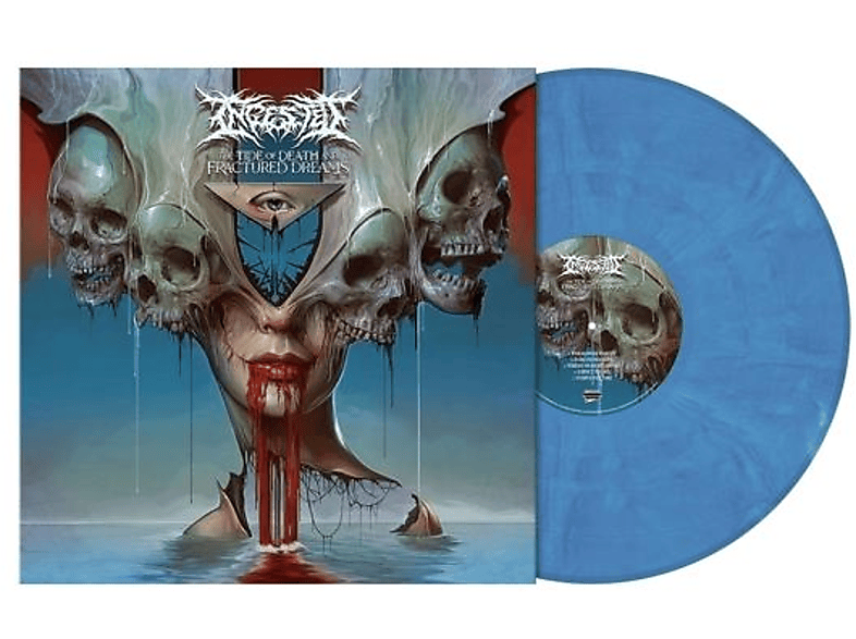 Ingested - The and Dreams marb) Tide Death Fractured (blue of (Vinyl) 