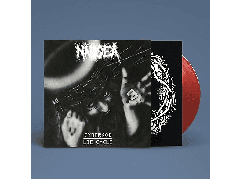 Nausea - Cybergod / Lie Cycle transparent red vinyl EP  - (EP (analog))
