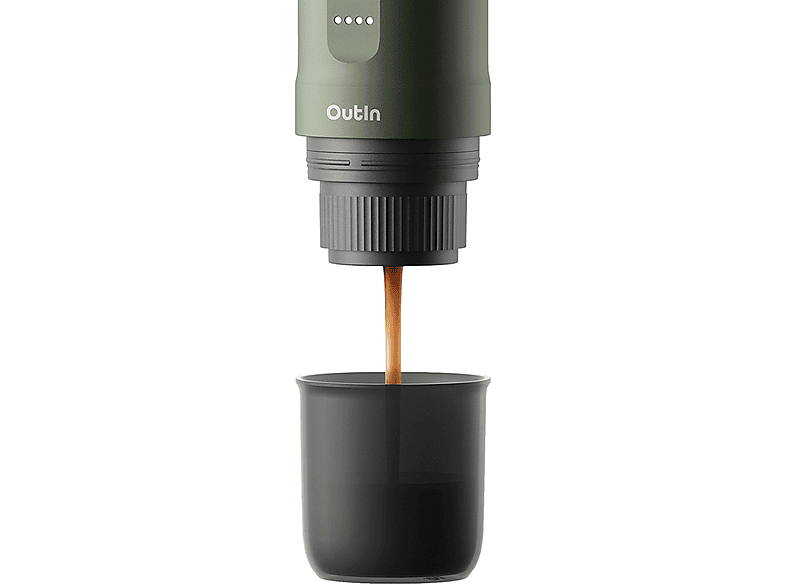 OutIn OTEM-01-FG Nano Tragbare Espressomaschine Waldgrün — Foto 2 von 3