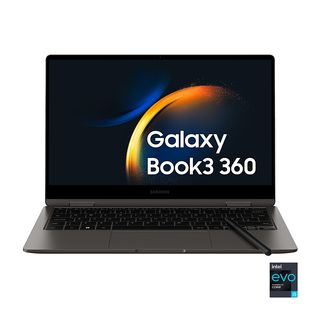 SAMSUNG Galaxy Book3 360 8GB 256, 13,3 pollici, processore Intel® Core I5 1340P (Evo), INTEL Iris Xe Graphics, 8 GB, 256 GB SSD, Graphite