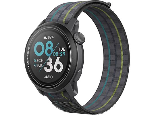 COROS Pace 3 - Smartwatch (22 mm, Nylon, Noir)