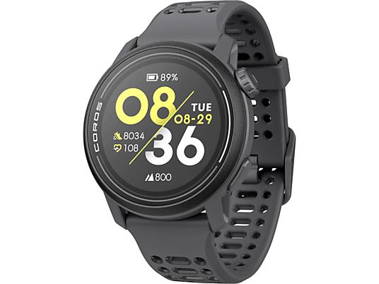 COROS Pace 3 - Smartwatch (22 mm, Silikon, Schwarz)