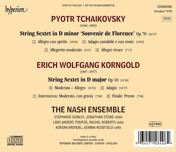 Nash Ensemble Andrew Keener - Streichsextette  - (CD)