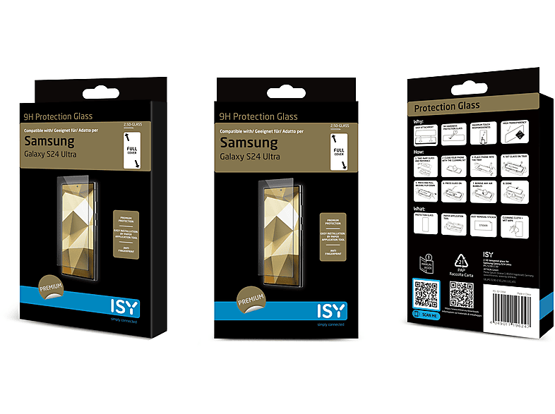 ISY IPG-5190-2.5D Schutzglas, für Samsung Galaxy S24 Ultra — Foto 2 von 2