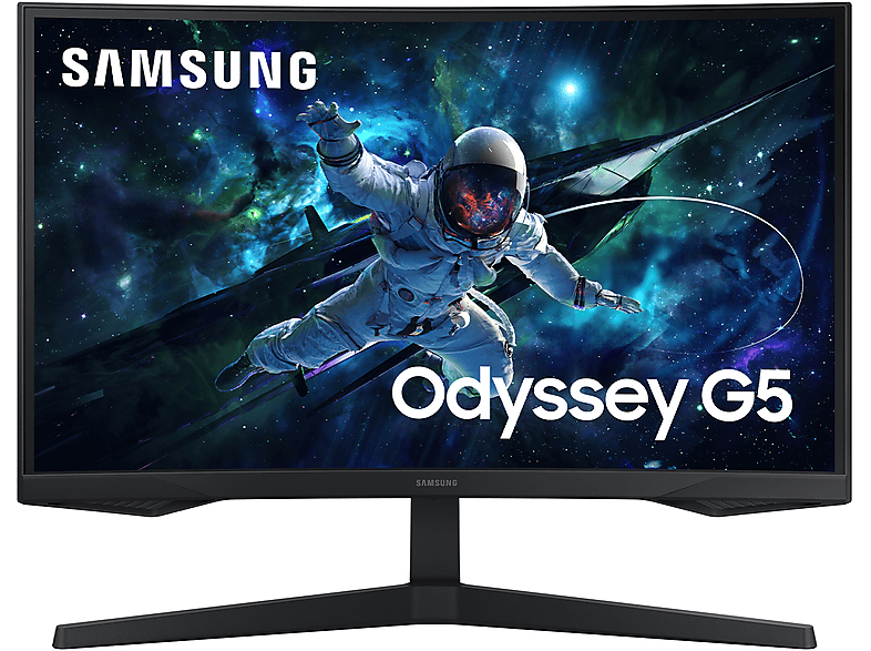Samsung Odyssey G5 - G55C Monitor, 27", Qhd, 2560 x 1440 Pixel