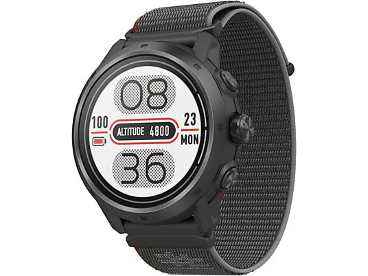 COROS APEX 2 Pro - Smartwatch (Breite Armbandanschluss 22 mm, Nylon, Schwarz)