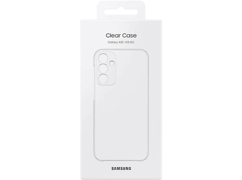 SAMSUNG Clear Backcover, für SAMSUNG Galaxy A15 A15 5G, Transparent; Schutzhülle — Foto 5 von 5