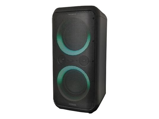 PEAQ PPS 200 Party Speaker - Bluetooth Lautsprecher (Schwarz)