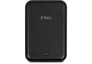 TTEC ReCharger M 5.000mAh MagSafe Uyumlu Kablosuz Taşınabilir Şarj Cihazı Siyah