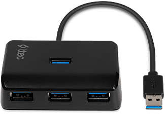 TTEC 4 Girişli USB-A 3.2 Hub/Çoklayıcı Siyah_0