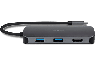 TTEC 8 Port USB-C Hub USB-C 100W PD 3.0 HDMI GB Ethernet 2*USB-A 3.2 USB-A 2.0 Macbook Uyumlu USB Hub_3