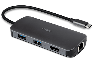 TTEC 8 Port USB-C Hub USB-C 100W PD 3.0 HDMI GB Ethernet 2*USB-A 3.2 USB-A 2.0 Macbook Uyumlu USB Hub_0