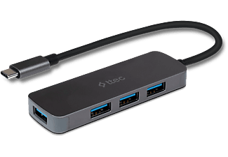 TTEC 4 Girişli USB-C Hub/Çoklayıcı USB-A 3.2 Hub 4*USB-A 3.2 (MacBook Uyumlu)_1