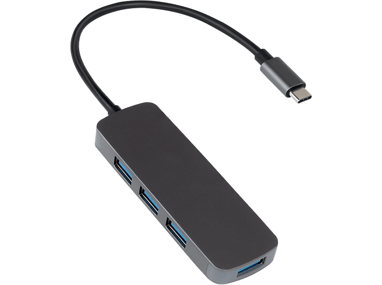 TTEC 4 Girişli USB-C Hub/Çoklayıcı USB-A 3.2 Hub 4*USB-A 3.2 (MacBook Uyumlu)_0