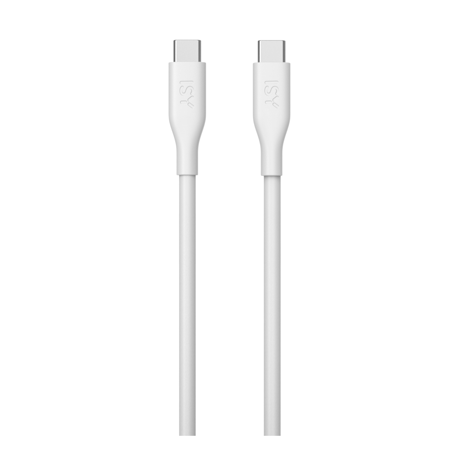 ISY ICS 5001-WT-CC USB-C naar USB-C 2 meter Wit Kabel 2 m Wit