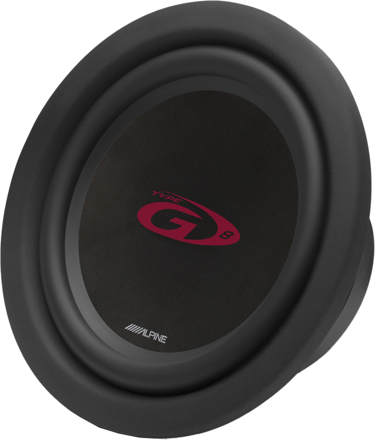 ALPINE SWG-844 autós mélysugárzó, 20 cm