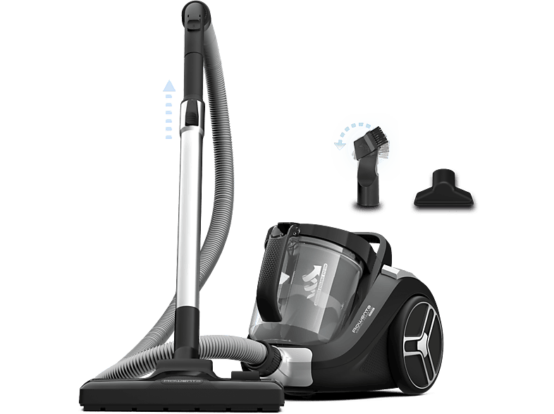 Rowenta – Aspirador Rowenta Compact Power XXL con Tecnología ciclónica.