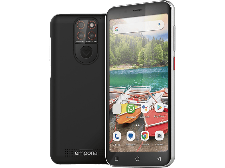 Emporia Smartphone Smart.5 Mini Senior 64gb 4g Zwart (e5m_001_frnluk)