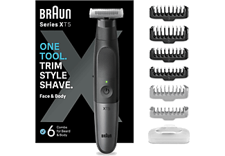 BRAUN XT 5200 New Sakal Şekillendirme ve Vücut Tıraş Makinesi Siyah_0