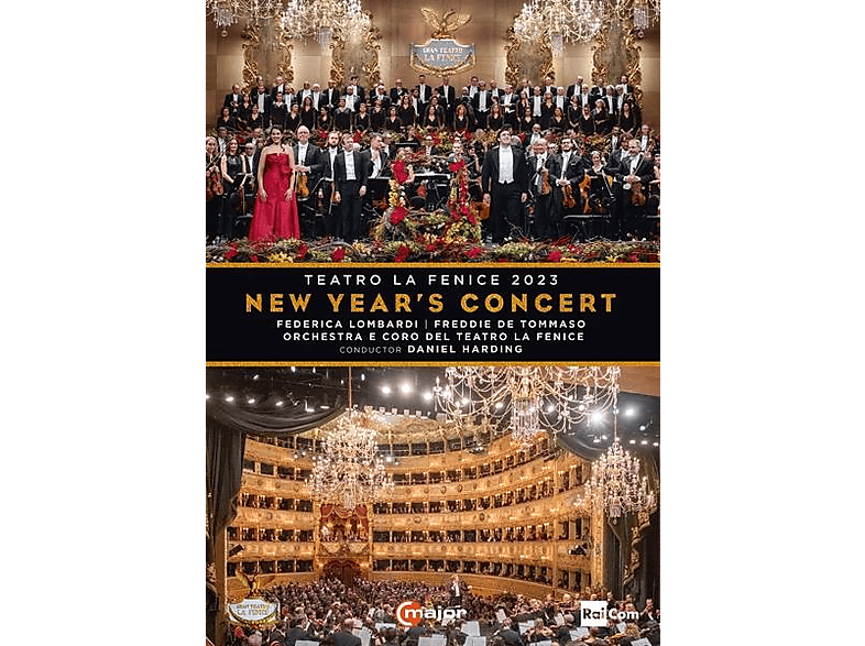 Lombardi/Tommaso/Tissi/Harding - New Year's Concert - (DVD)