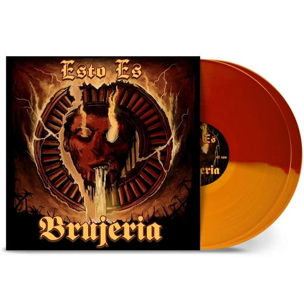 Split Es Vinyl) - (Vinyl) - Esto Brujeria Brujeria(Orange/Red