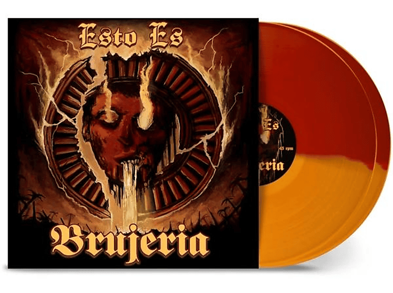 Brujeria - Esto Split Vinyl) Brujeria(Orange/Red - (Vinyl) Es