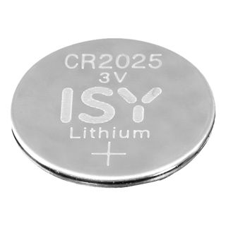 ISY CR2025 3V litio 10 pezzi - Pile a bottone (Argento)