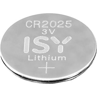 ISY CR2025 3V Lithium 10 pièces - Piles bouton (Argent)